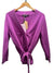 Limited purple cashmere cardigan size 14