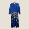 Hobbs blue floral dress and jacket size 12