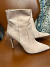 Reiss pale beige soft suede boots size 7