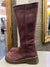 Dr martins dark rose boots size 7