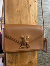 Christopher kane leather handbag in Camel