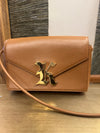 Christopher kane leather handbag in Camel