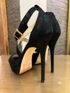 Jimmy choo black sandals 4/37