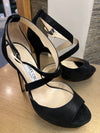 Jimmy choo black sandals 4/37