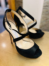 Jimmy choo black sandals 4/37