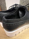 Carvela black lace up shoes 5