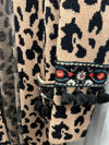 Misskoo long leopard cardigan free size