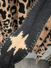 Misskoo long leopard cardigan free size