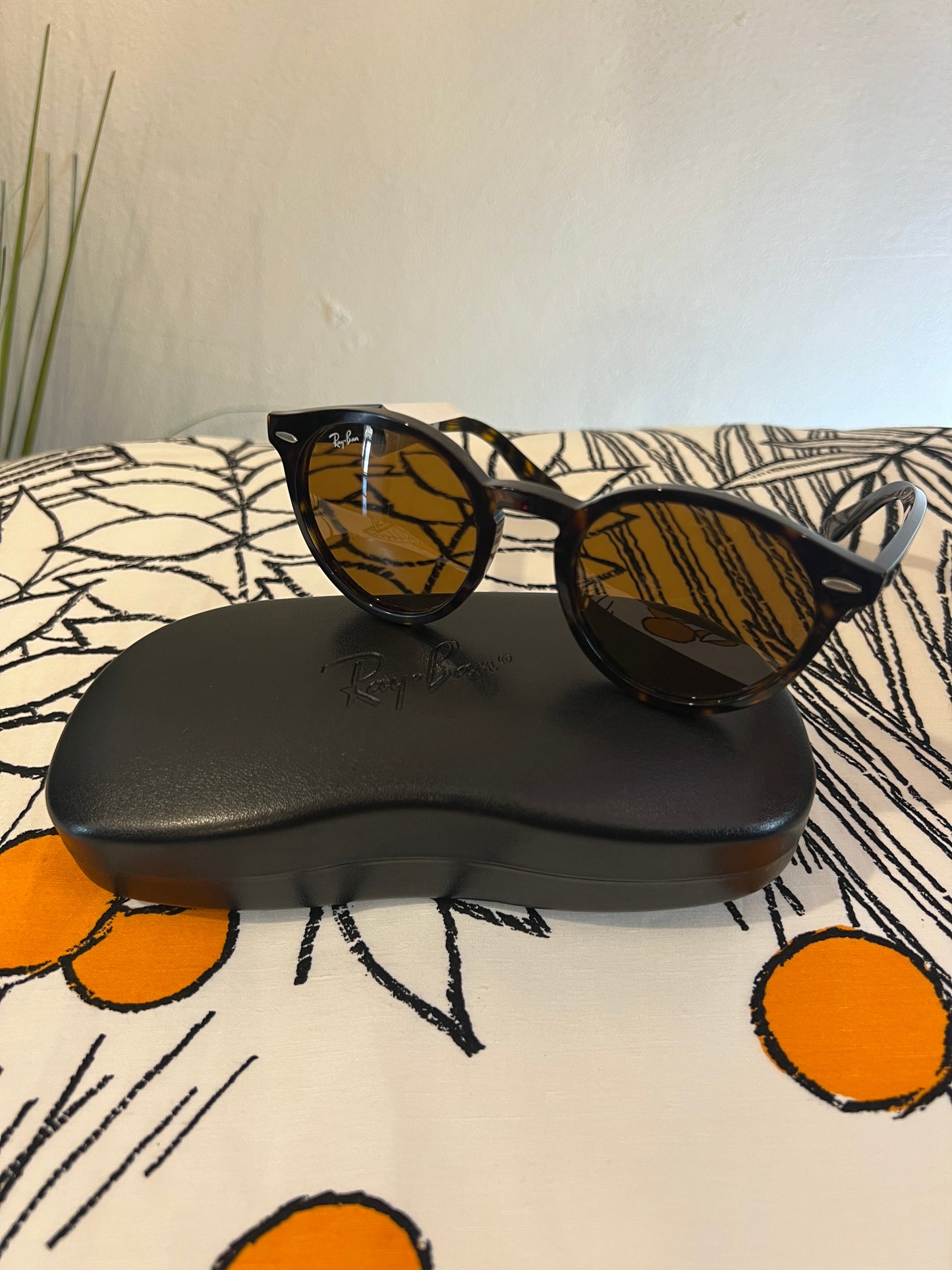 Rayban Sunglasses in Tortoiseshell 7680S