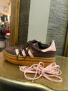 Adidas Gazelle Brown/Pink size 5