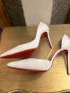 Louboutin White leather heels 39.5