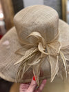 John Lewis camel/nude hat