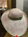 Pink & green special occasion Hat