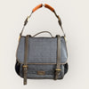 Paul Smith leath/canvas blue bag