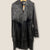 Karen millen leather coat 12