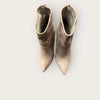 Reiss pale beige soft suede boots size 7