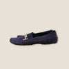 Tods Navy suede car shoes/ Loafers size 38.5