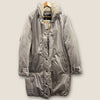 Zara silver grey coat size small