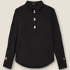 Karen Millen Black shirt size 8