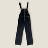 Alex Chung wash black denim dungarees / overalls 6/8