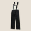 Alex Chung wash black denim dungarees / overalls 6/8