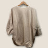 And/or Cream knit 3/4 sleeve small