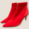 KG red suede boots size 38