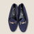 Tods Navy suede car shoes/ Loafers size 38.5