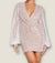 Nadine Merabi soft pink sequin dress Size small