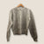 Zara silver cardigan size Large