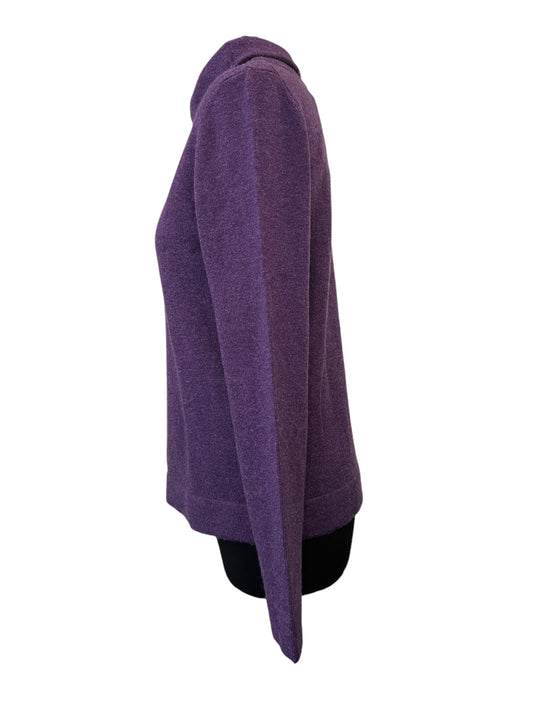 Hobbs purple knit Size small