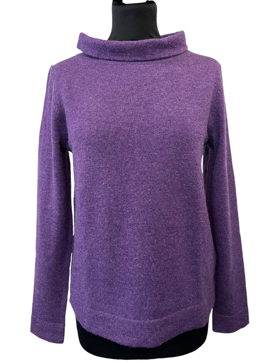 Hobbs purple knit Size small