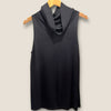 Reiss black sleeveless top size XS