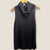 Reiss black sleeveless top size XS