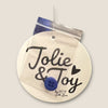 Jolie & Joy Blue top size large