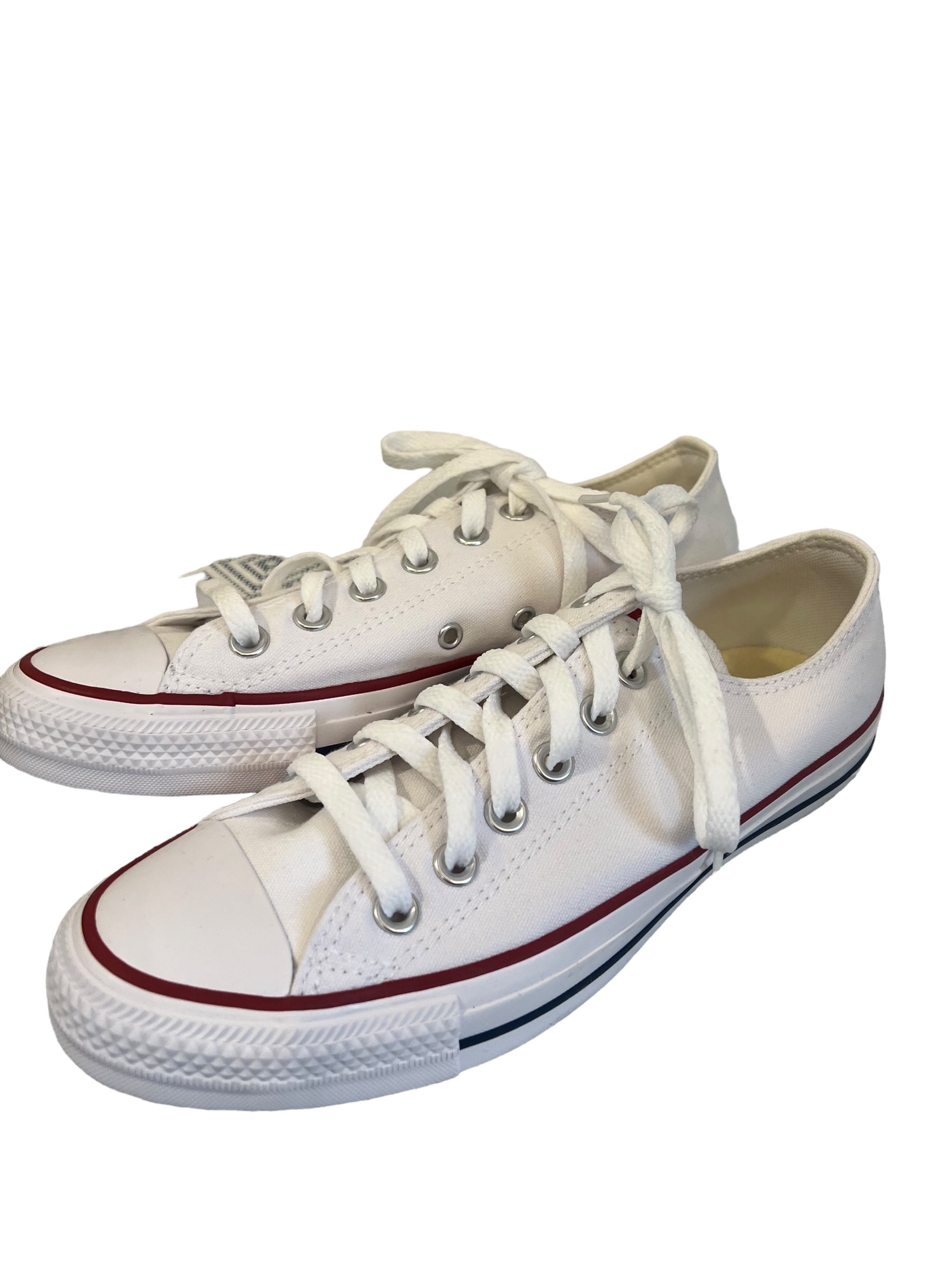 Converse OX white trainers 6