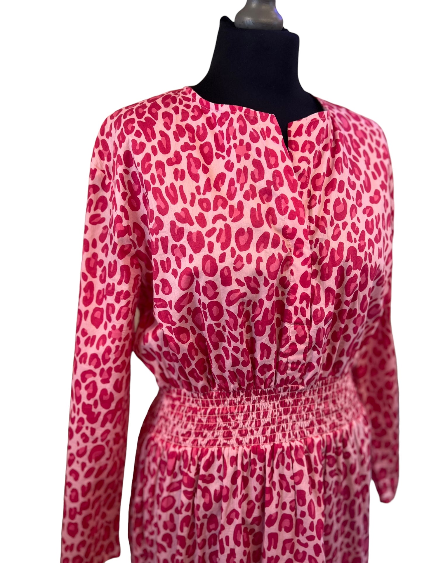 Primrose park pink animal print Dress size XL