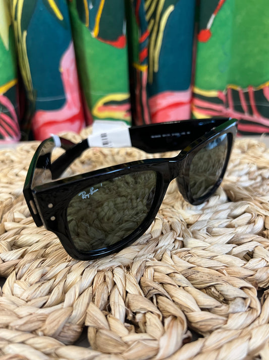 Rayban Sunglasses Black Chunky wide frames 0840S