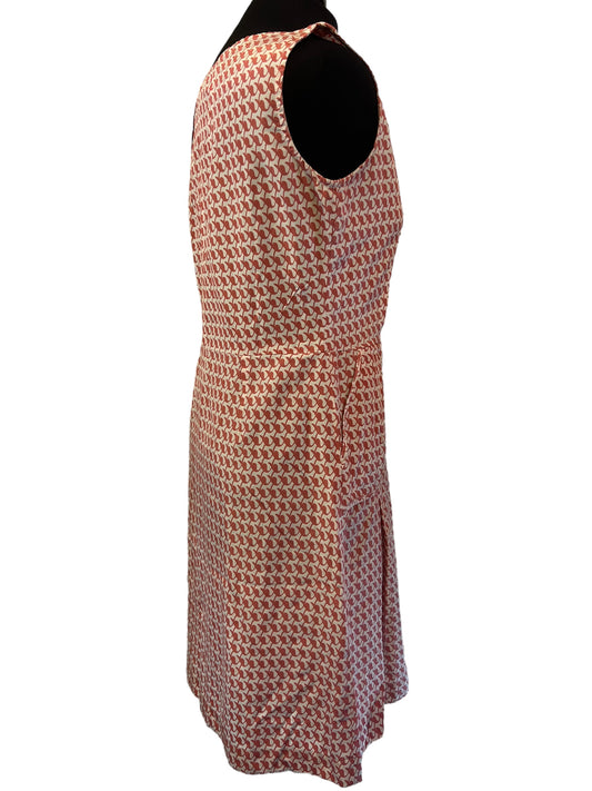 Farhi orange/white sundress 14