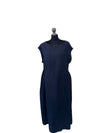 Toast navy cotton dress Large