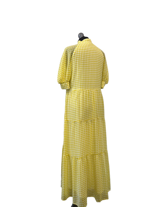 NFD Yellow/White Dress 10
