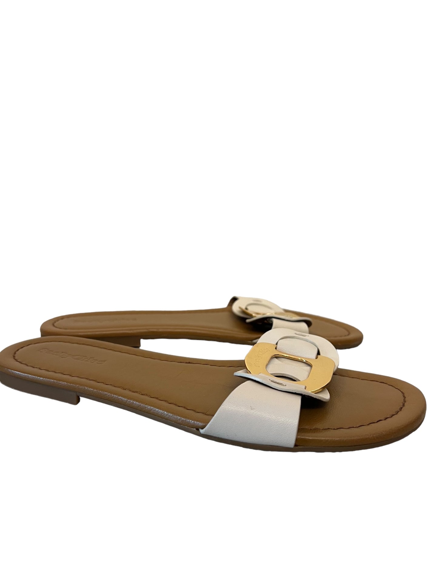 See by Chloe white sandals 7/40