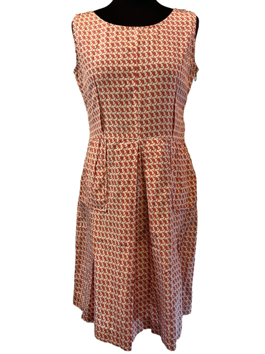 Farhi orange/white sundress 14