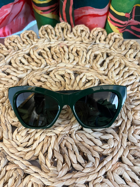 Burberry Sunglasses in dark green 4420